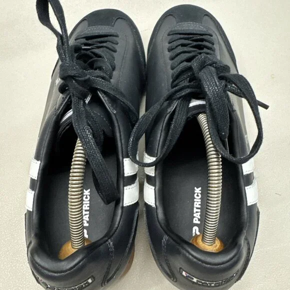 Patrick Liverpool Mens Trainers Casual Shoes Black Size 12 - Picture 5 of 6